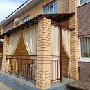 Шторы на люверсах для террасы